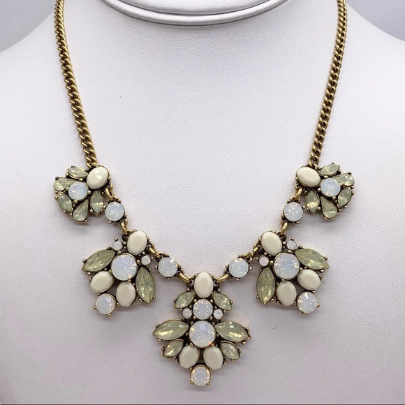 J. Crew Opalescent Jeweled Necklace - Picture 1 of 3